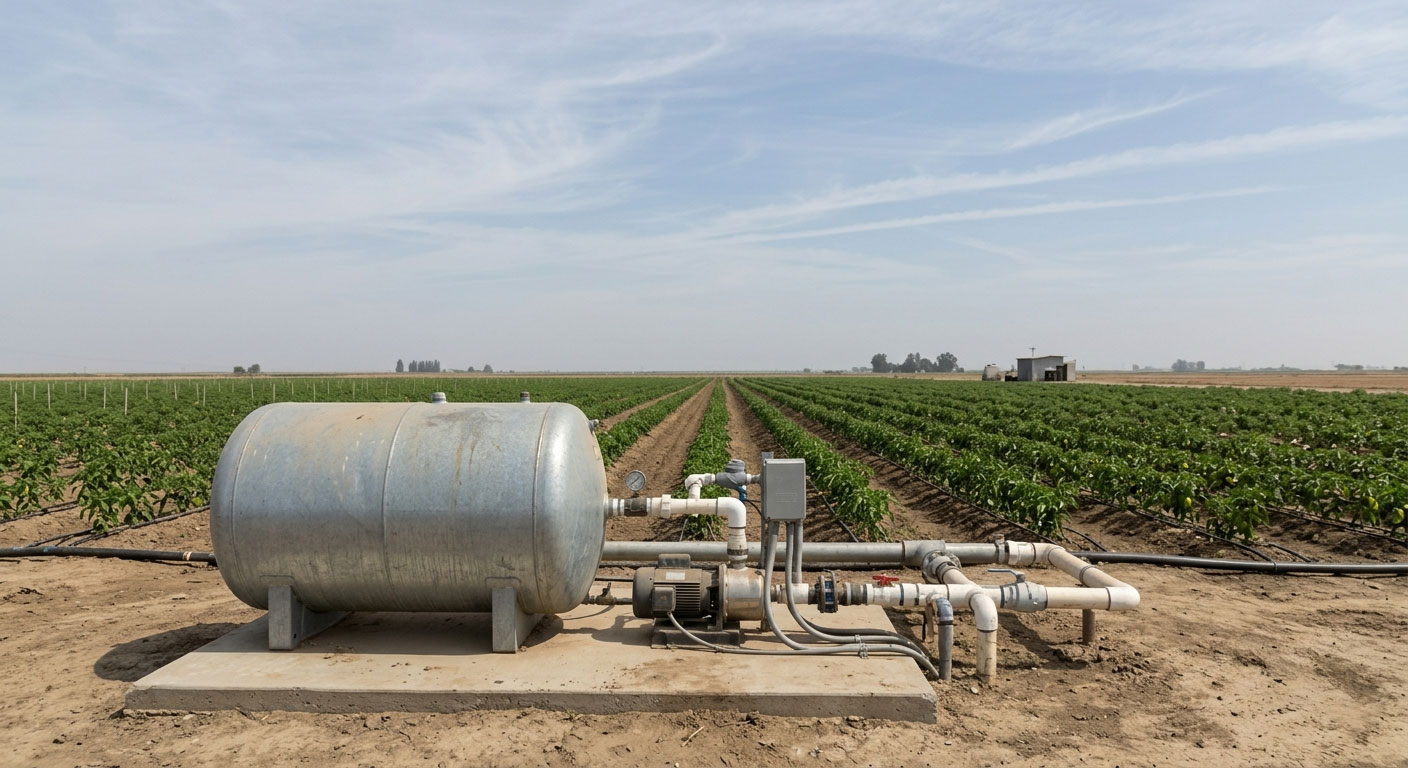 Well Pressure Tank Sizing for Small Farms: Why Most Tanks Are Too Small